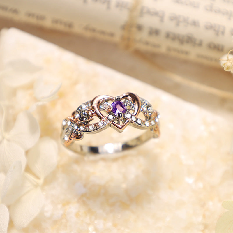 FREE Today: February Amethyst Birthstone Ring