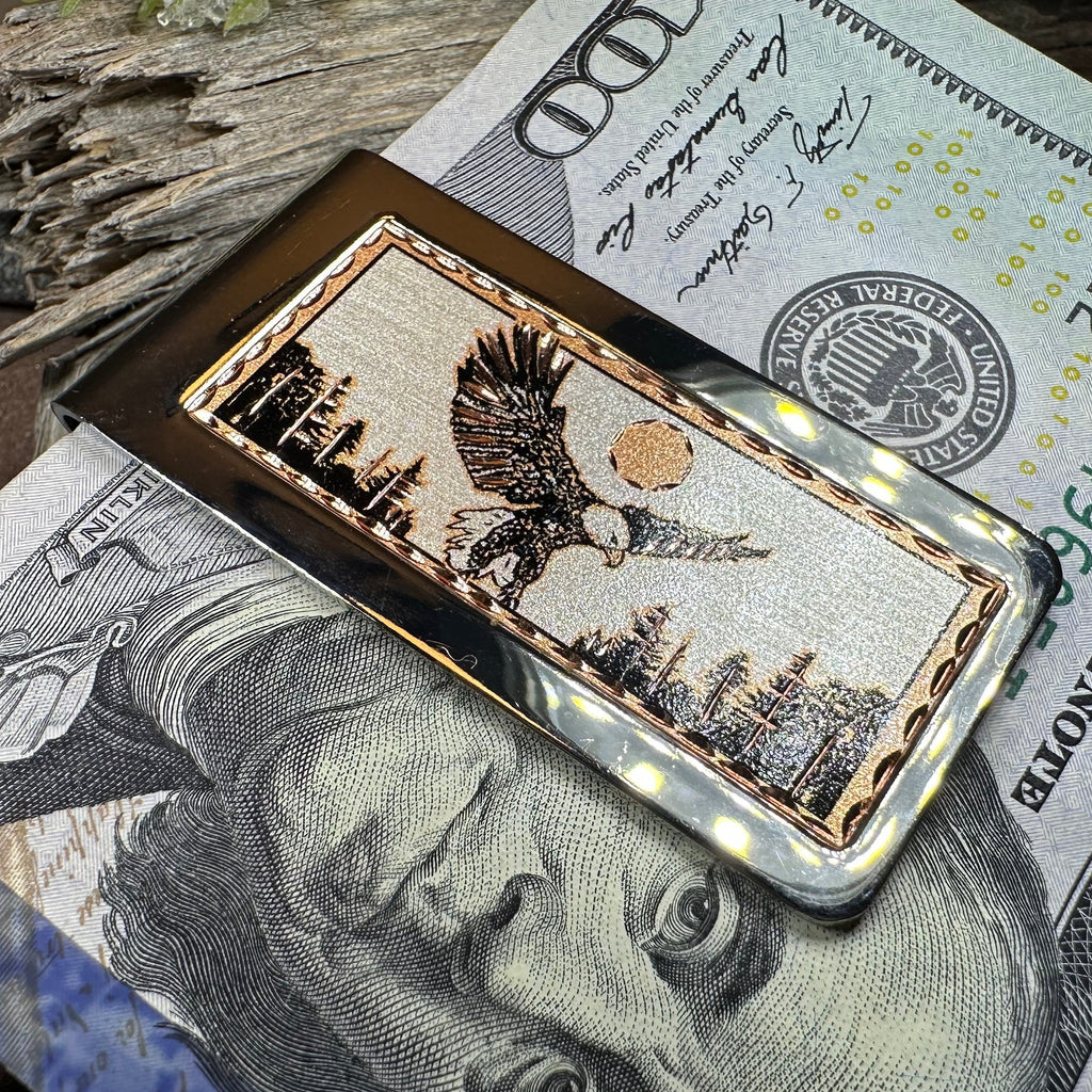 American Eagle Copper Money Clip
