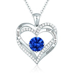 FREE Today: "I Love You Always and Forever" – Forever Love Birthstone Heart Necklace