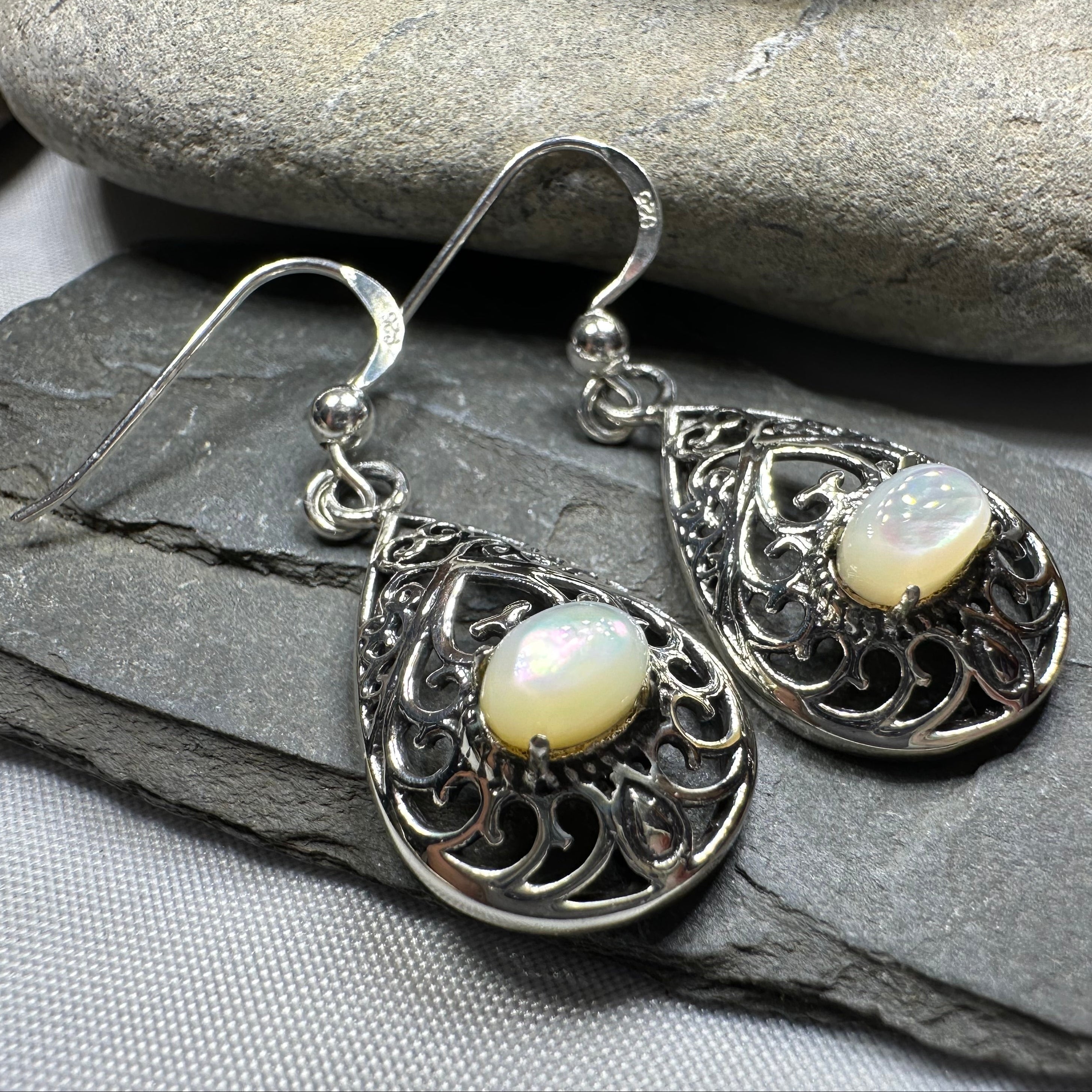 Alby Celtic Raindrop Earrings