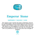 Emperor Stone Heart Wrap Bracelet