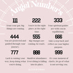 Angel Number Spiritual Anklet Bracelet
