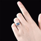 FREE Today: "Glorious Luck" - Unique Hexagon Cut Alexandrite Ring