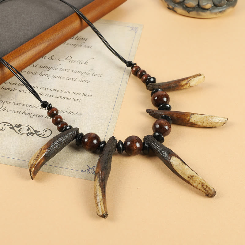 FREE Today: "Nature's Protection" Large Real Wolf Teeth Necklace