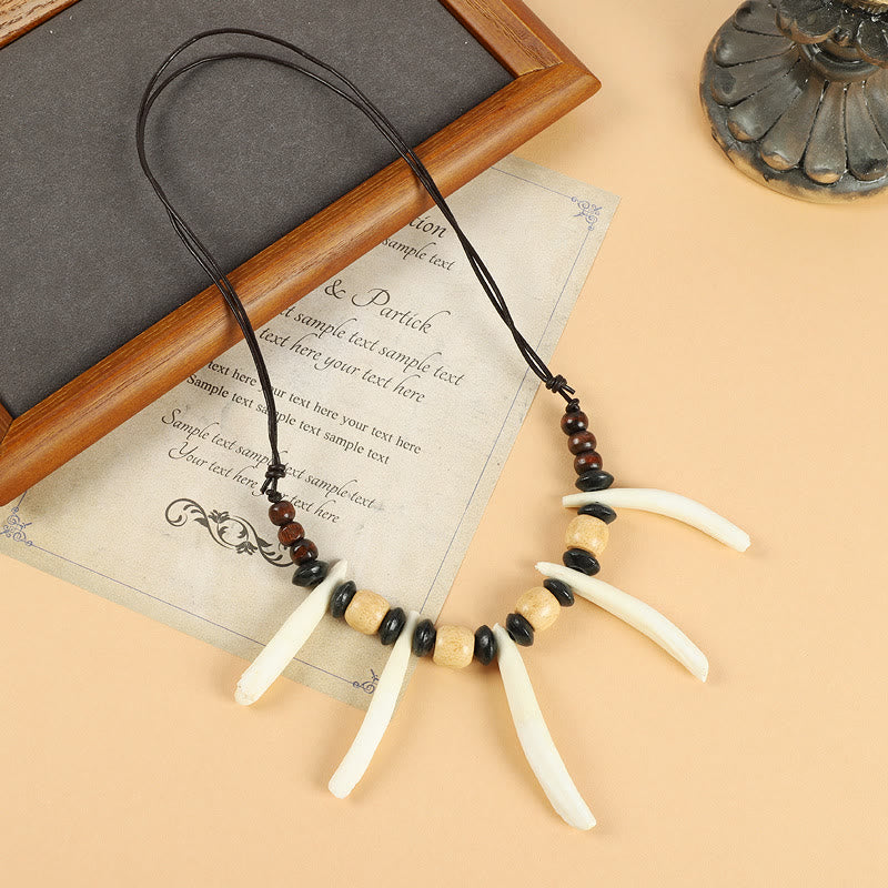 FREE Today: "Nature's Protection" Large Real Wolf Teeth Necklace