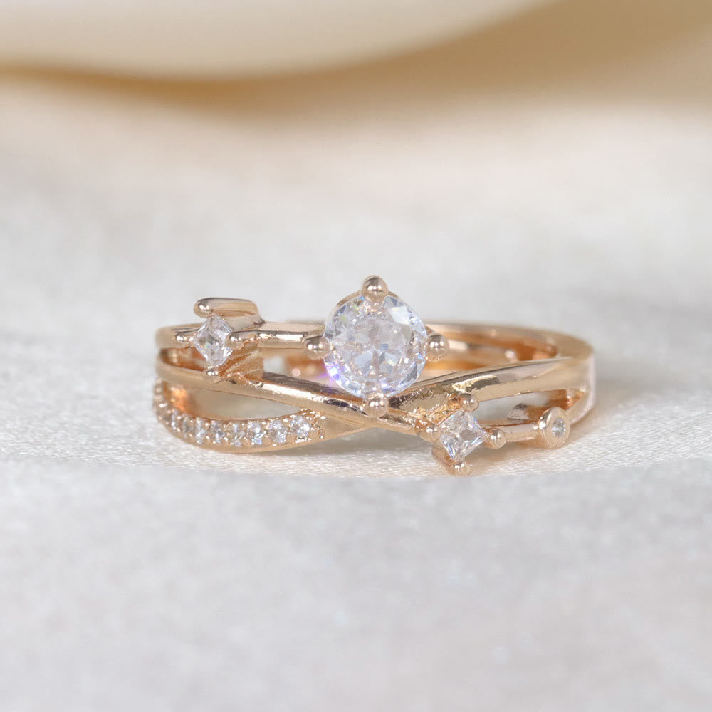 FREE Today: Cosmic Planet Orbit Mozambique Diamond Ring