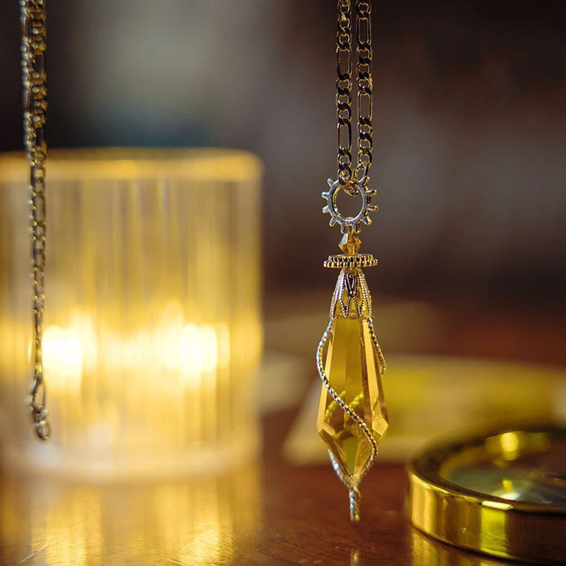 FREE Today: Lord of the Mysteries | Meditation Klein Citrine Necklace