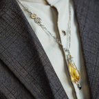 FREE Today: Lord of the Mysteries | Meditation Klein Citrine Necklace