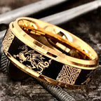 FREE Today: Mens Celtic Dragon Tungsten Ring