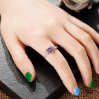 FREE Today: "Eternal Love" Amethyst Heart Ring