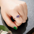 FREE Today: "Eternal Love" Amethyst Heart Ring