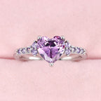 FREE Today: "Eternal Love" Amethyst Heart Ring