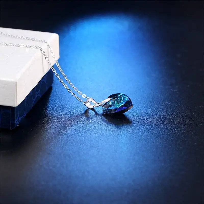 Captivating Blue Elegance Jewelry Set