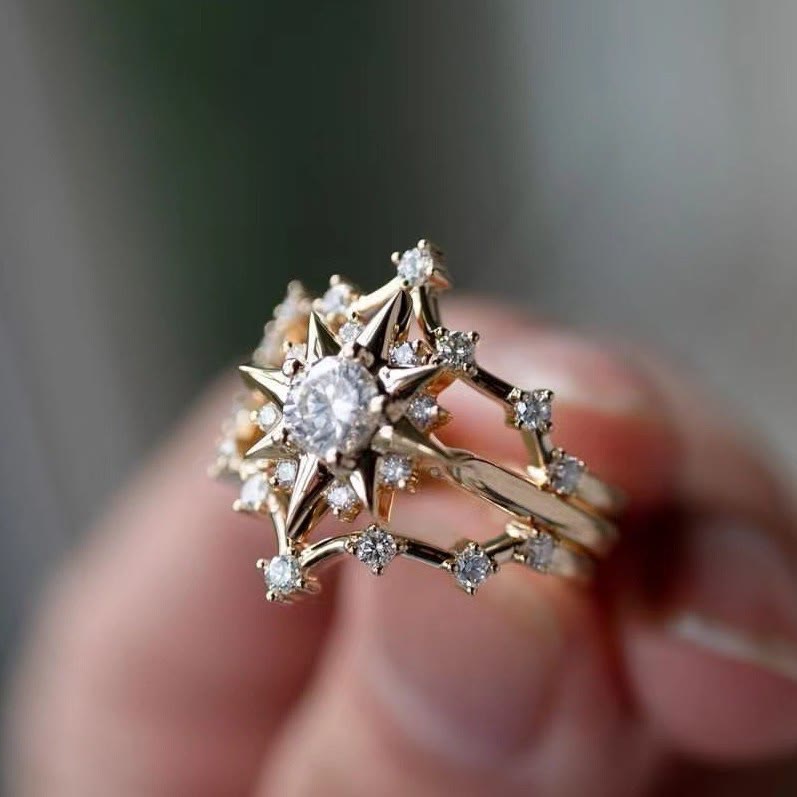 FREE Today: One-piece Starlight Zircon Ring