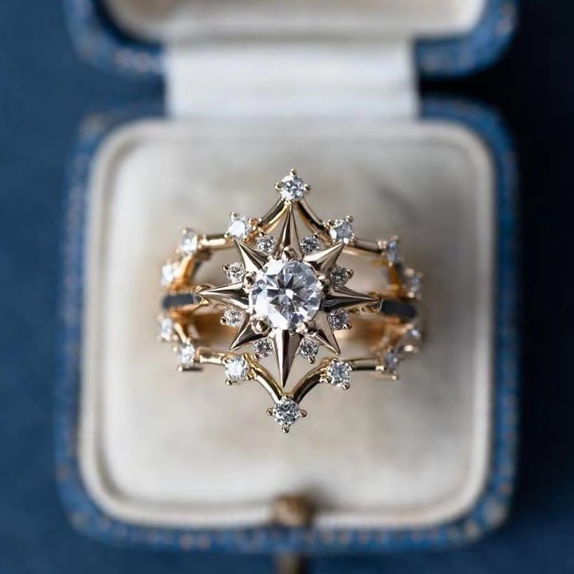 FREE Today: One-piece Starlight Zircon Ring