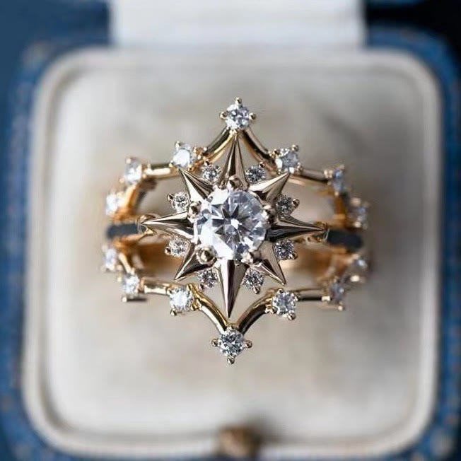 FREE Today: One-piece Starlight Zircon Ring