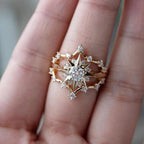 FREE Today: One-piece Starlight Zircon Ring
