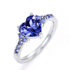 FREE Today: "Eternal Love" Amethyst Heart Ring