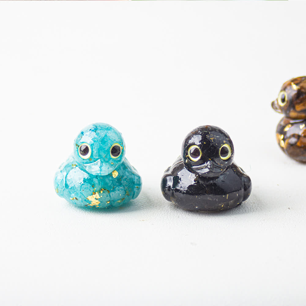 FREE Today: Natural Crystal Duck Gemstone Decoration