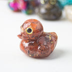 FREE Today: Natural Crystal Duck Gemstone Decoration