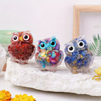 FREE Today: Natural Crystal Owl Healing Gemstone Decoration