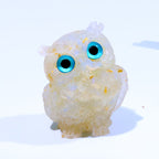 FREE Today: Natural Crystal Owl Healing Gemstone Decoration