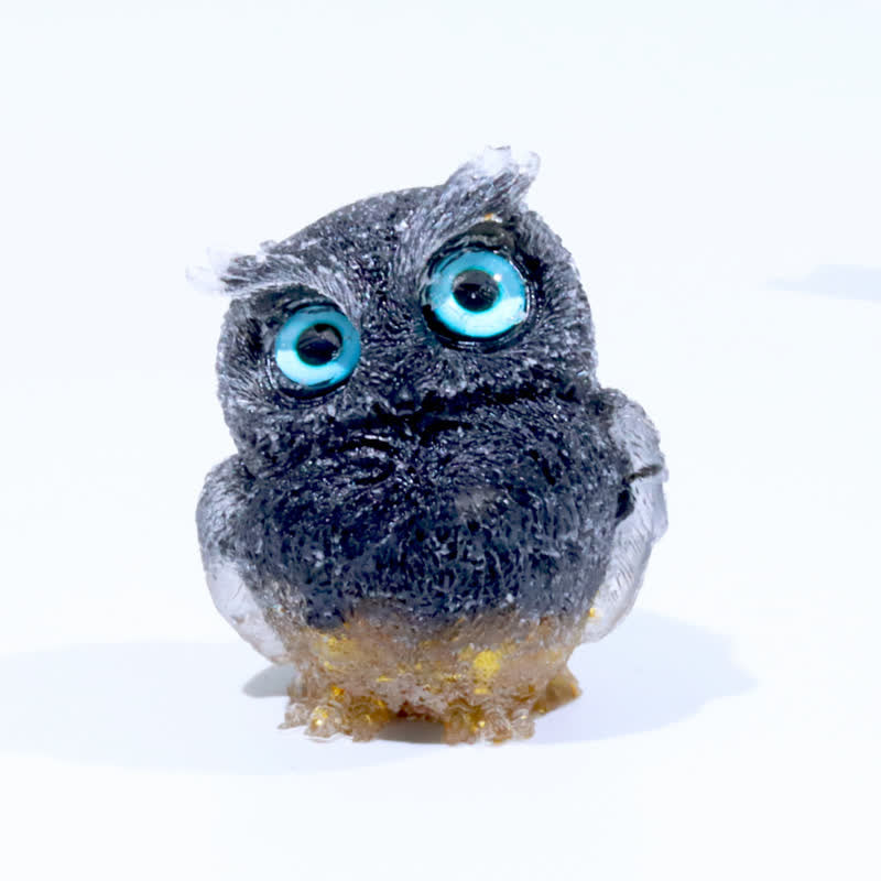 FREE Today: Natural Crystal Owl Healing Gemstone Decoration