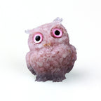 FREE Today: Natural Crystal Owl Healing Gemstone Decoration