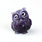 FREE Today: Natural Crystal Owl Healing Gemstone Decoration