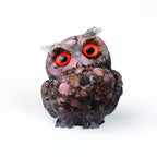 FREE Today: Natural Crystal Owl Healing Gemstone Decoration