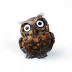 FREE Today: Natural Crystal Owl Healing Gemstone Decoration