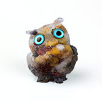 FREE Today: Natural Crystal Owl Healing Gemstone Decoration