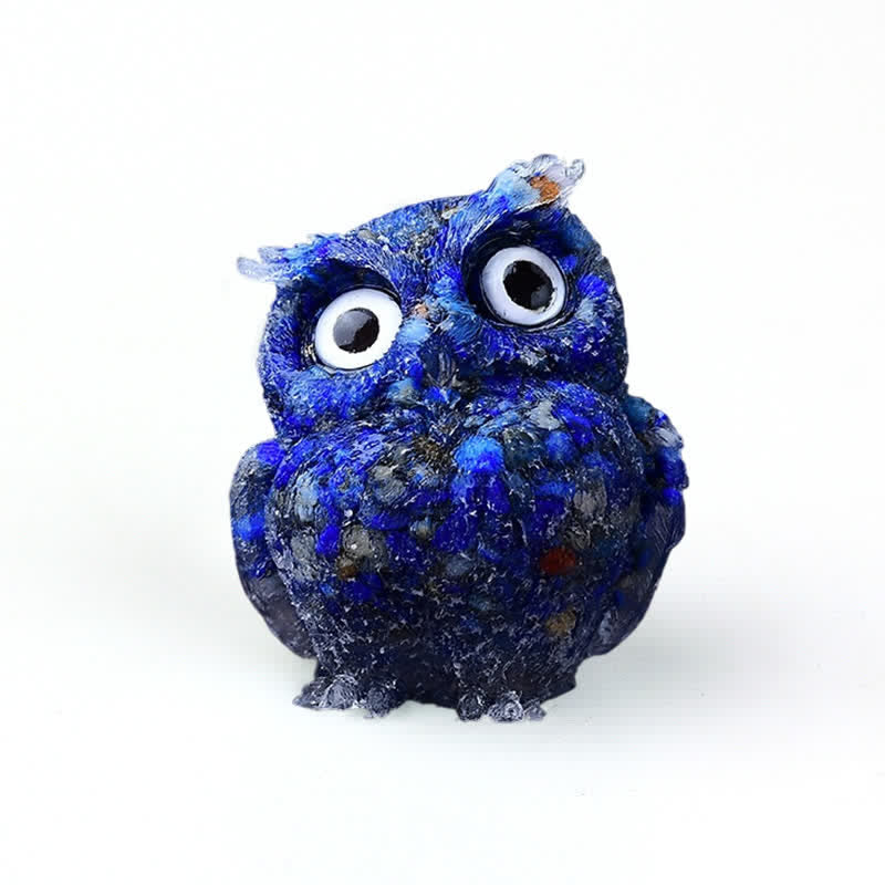 FREE Today: Natural Crystal Owl Healing Gemstone Decoration