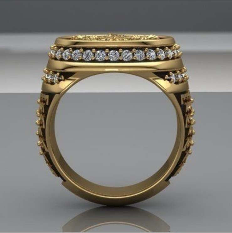 Charming Gold Ring for Any Occasion