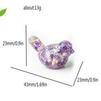 FREE Today: Natural Gemstone Bird Sculpture Decoration