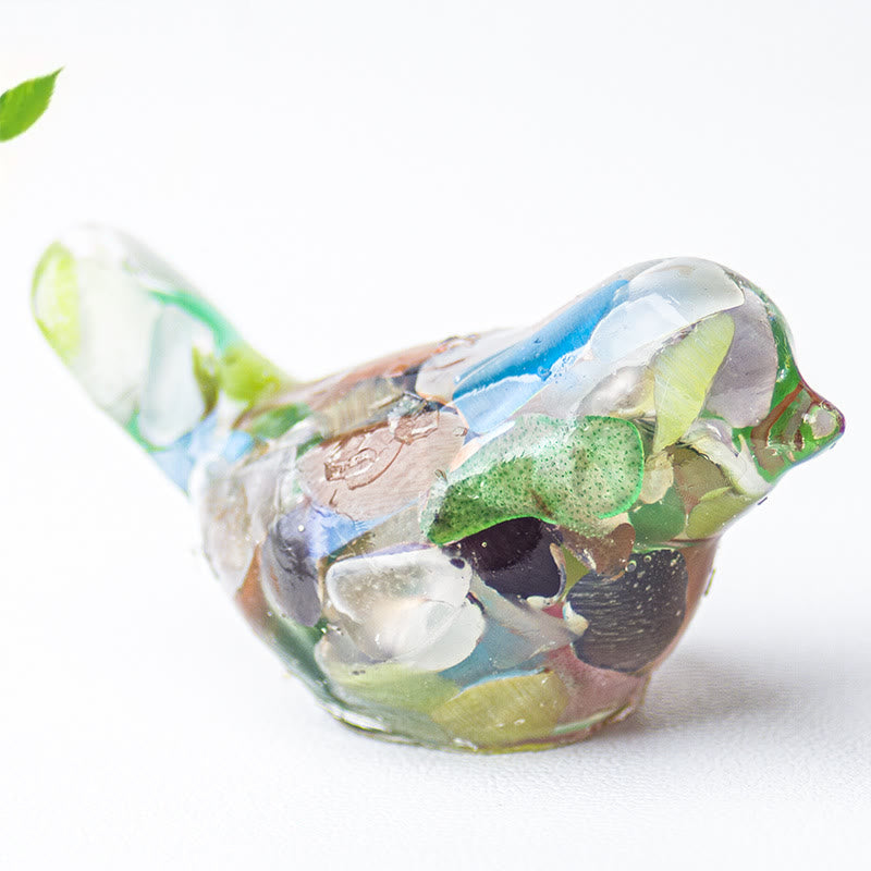 FREE Today: Natural Gemstone Bird Sculpture Decoration
