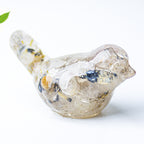 FREE Today: Natural Gemstone Bird Sculpture Decoration