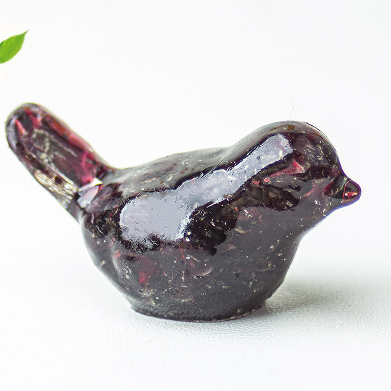 FREE Today: Natural Gemstone Bird Sculpture Decoration