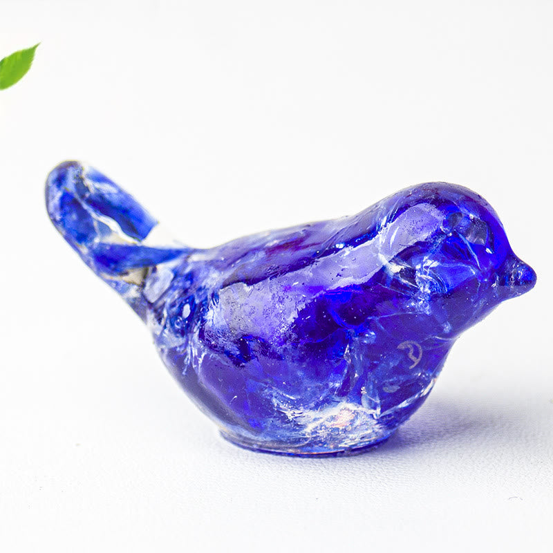FREE Today: Natural Gemstone Bird Sculpture Decoration
