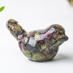 FREE Today: Natural Gemstone Bird Sculpture Decoration
