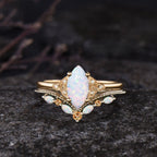 FREE Today: Eternal Glow Opal Promise Ring Set