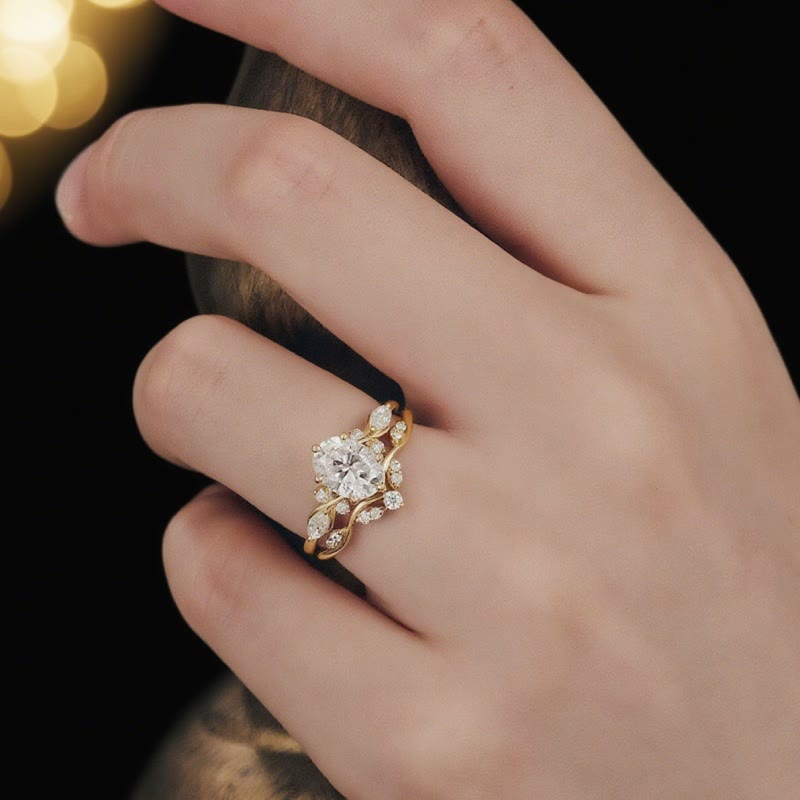 FREE Today: Aurora's Knot Oval Moissanite Ring