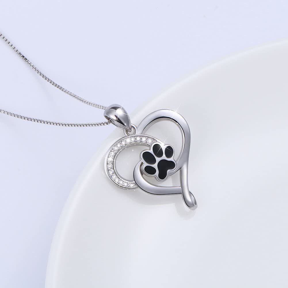 FREE Today: Eternal Paw Heart Necklace
