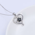 FREE Today: Eternal Paw Heart Necklace