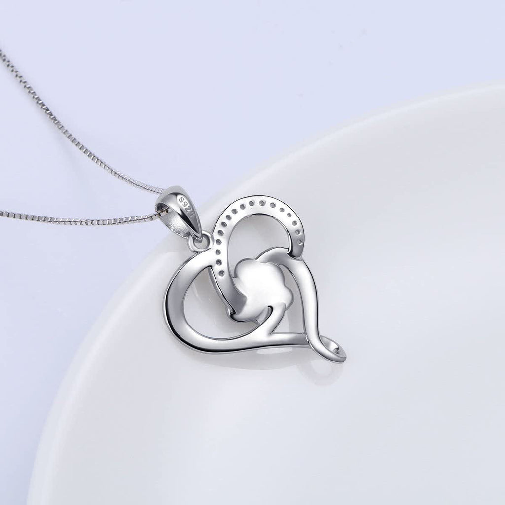 FREE Today: Eternal Paw Heart Necklace