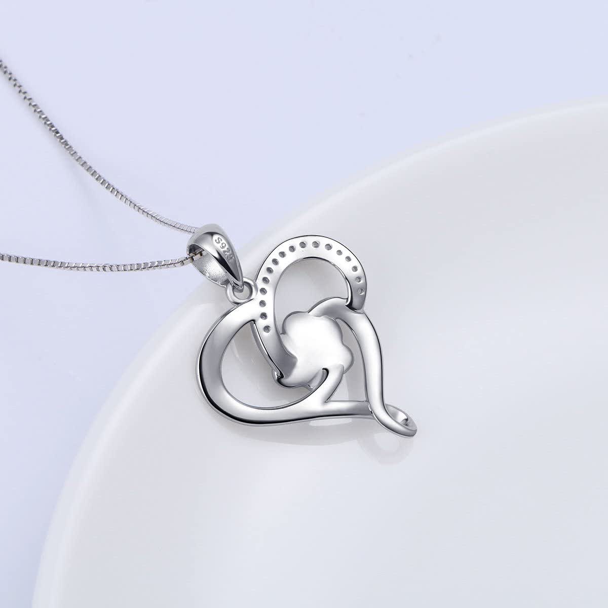 FREE Today: Eternal Paw Heart Necklace