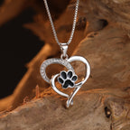 FREE Today: Eternal Paw Heart Necklace