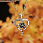 FREE Today: Eternal Paw Heart Necklace