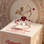 FREE Today: Garnet Heart Zircon Ring