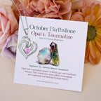 FREE Today: "I Love You to the Moon and Back" – Eternal Hearts Birthstone Necklace